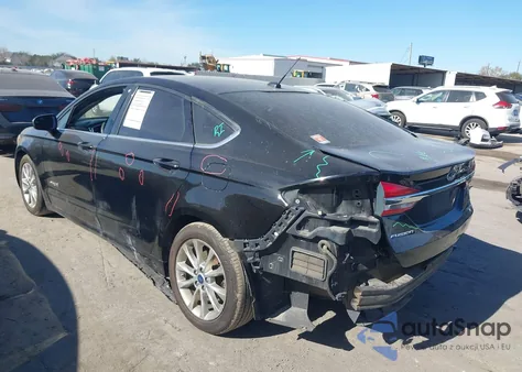 2017 Ford Fusion Hybrid Se from USA, damaged, VIN 3FA6P0LUXHR295131